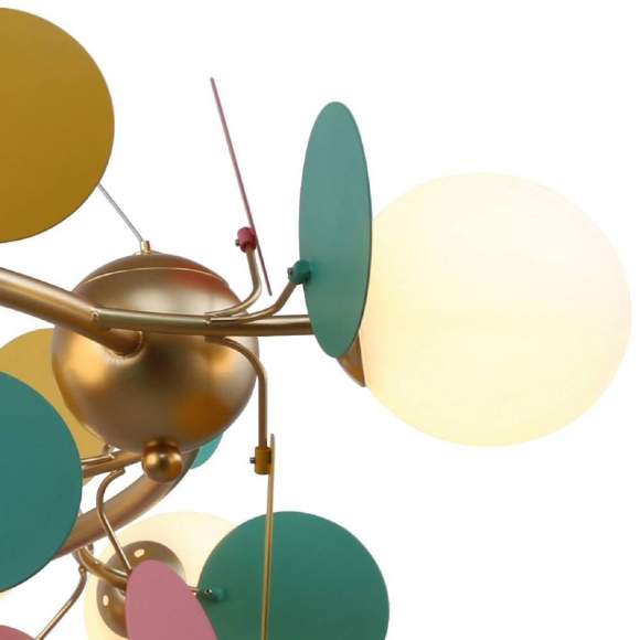 Подвесная люстра F-Promo Multy Bliss с поддержкой Маруся 2772-12P-М Подвесная люстра F-Promo Multy Bliss с поддержкой Маруся 2772-12P-М