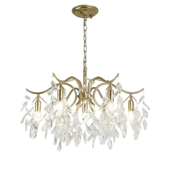 Подвесная люстра Favourite Brillo с лампочками 3003-7P+Lamps E14 Свеча