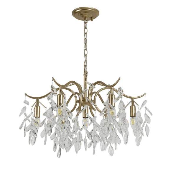 Подвесная люстра Favourite Brillo с лампочками 3003-7P+Lamps E14 Свеча