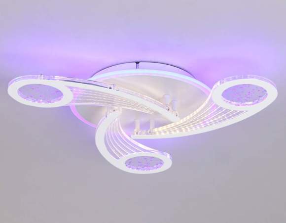 Потолочная диммируемая люстра с пультом ДУ Ambrella light Original FA4475 Потолочная диммируемая люстра с пультом ДУ Ambrella light Original FA4475