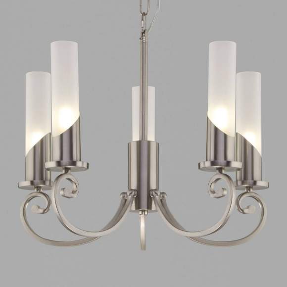Подвесная люстра Евросвет Banci 60117/5 никель (a050018) Подвесная люстра Евросвет Banci 60117/5 никель (a050018)
