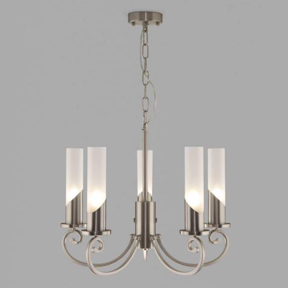 Подвесная люстра Евросвет Banci 60117/5 никель (a050018) Подвесная люстра Евросвет Banci 60117/5 никель (a050018)