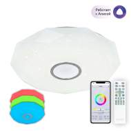 Светодиодный светильник с поддержкой ''Алиса'' и пультом Citilux Диамант Смарт CL713A80G