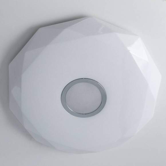 Светодиодный светильник с поддержкой ''Алиса'' и пультом Citilux Диамант Смарт CL713A80G Светодиодный светильник с поддержкой ''Алиса'' и пультом Citilux Диамант Смарт CL713A80G