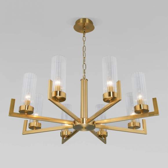 Подвесная люстра ЕВРОСВЕТ Arganie 60133/8 латунь (a057759)