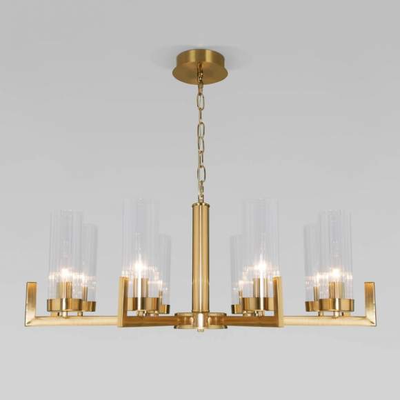 Подвесная люстра ЕВРОСВЕТ Arganie 60133/8 латунь (a057759)