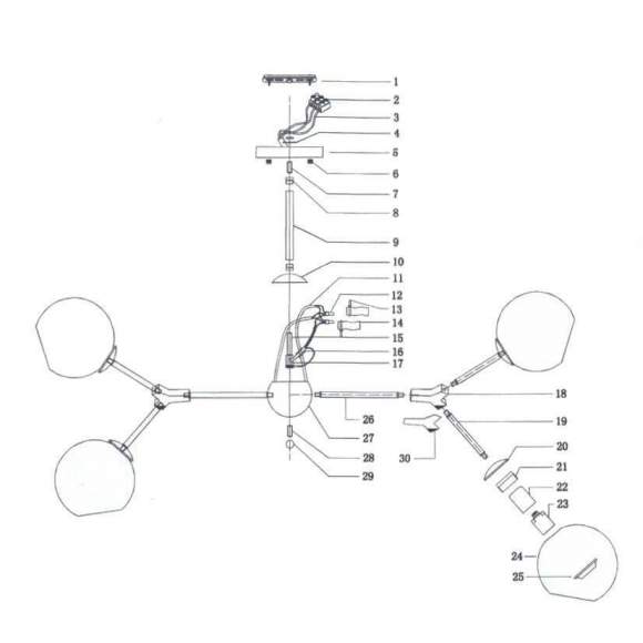 785086 Потолочная люстра Lightstar Beta 785086 Потолочная люстра Lightstar Beta