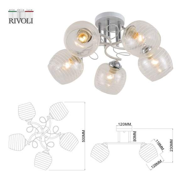 Потолочная люстра Rivoli Estefany 9131-305 (Б0054743)