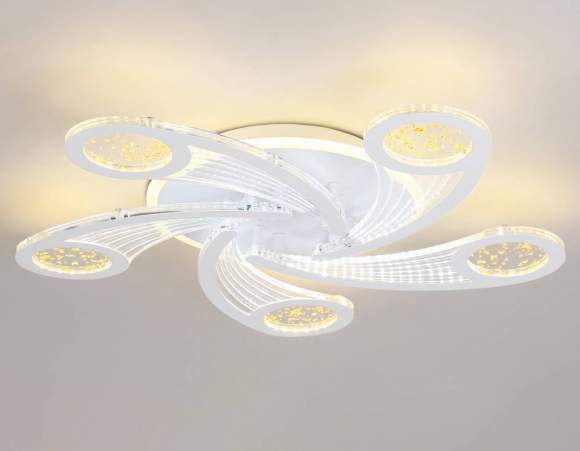 Потолочная диммируемая люстра с пультом ДУ Ambrella light Original FA4476 Потолочная диммируемая люстра с пультом ДУ Ambrella light Original FA4476