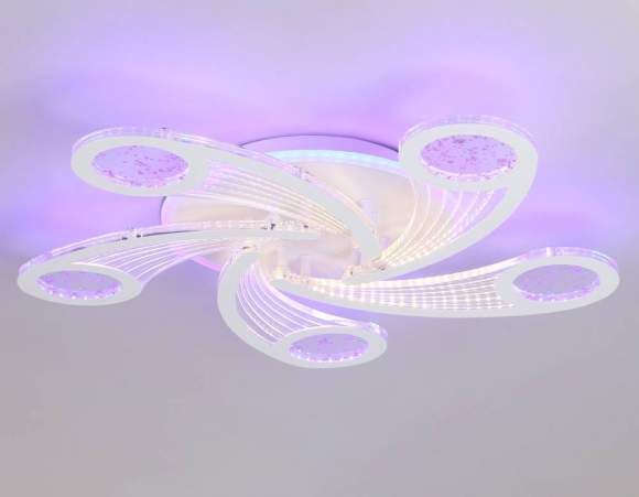 Потолочная диммируемая люстра с пультом ДУ Ambrella light Original FA4476 Потолочная диммируемая люстра с пультом ДУ Ambrella light Original FA4476