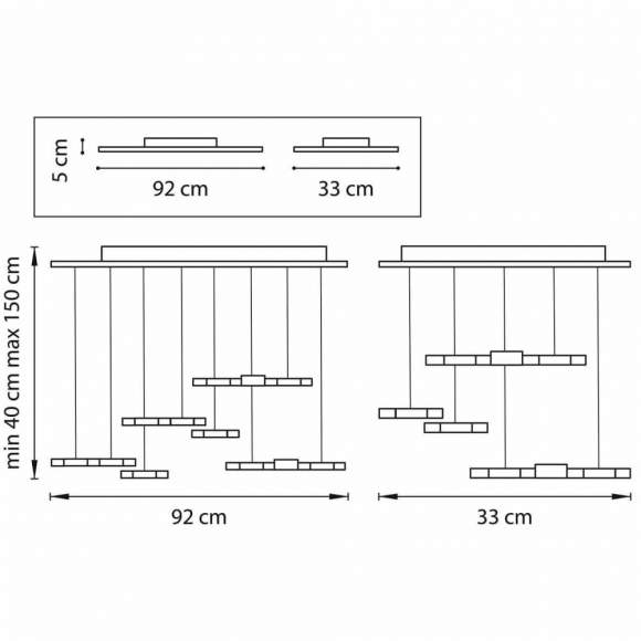 750262 (MD13003032-16А) Люстра подвесная светодиодная Lightstar Favo 750262 (MD13003032-16А) Люстра подвесная светодиодная Lightstar Favo