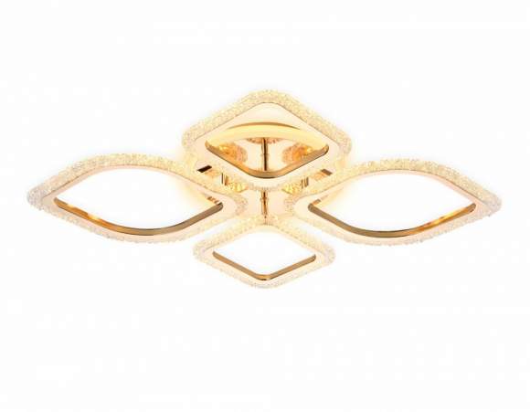 Потолочная диммируемая люстра с пультом ДУ Ambrella light FA5149 GD