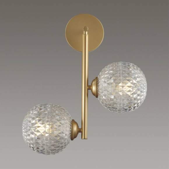 Бра с лампочками Lumion Geneva 5292/2W+Lamps E27 P45