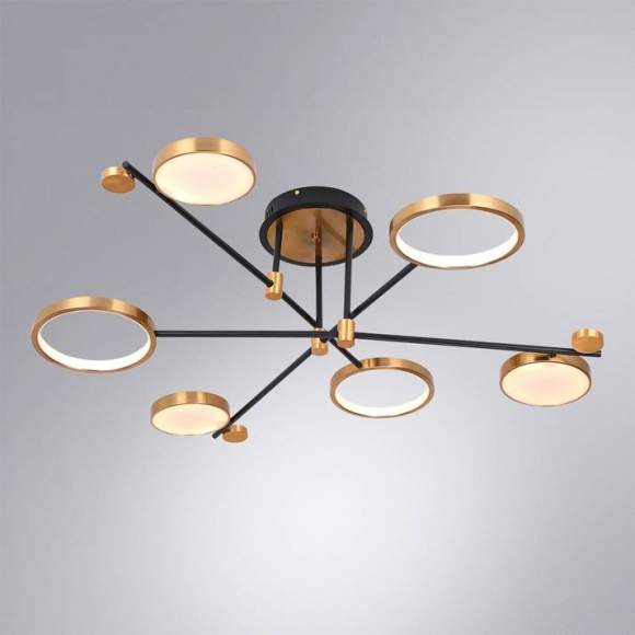 Потолочная люстра Arte Lamp Holly A1364PL-6PB Потолочная люстра Arte Lamp Holly A1364PL-6PB