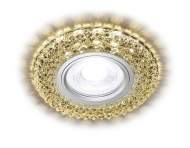 Встраиваемый светильник с LED подсветкой Ambrella light Compo spot S291 CH/W Встраиваемый светильник с LED подсветкой Ambrella light Compo spot S291 CH/W