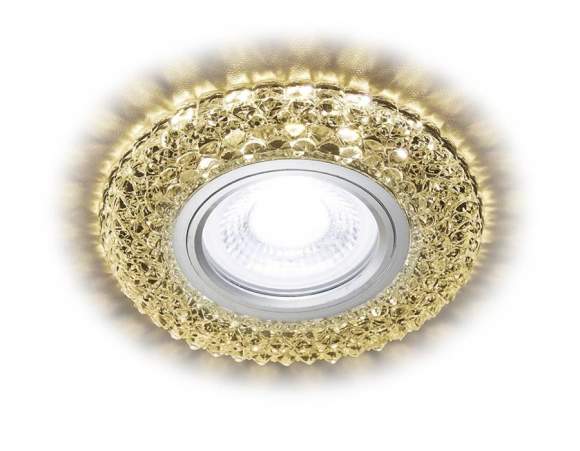 Встраиваемый светильник с LED подсветкой Ambrella light Compo spot S291 CH/W Встраиваемый светильник с LED подсветкой Ambrella light Compo spot S291 CH/W