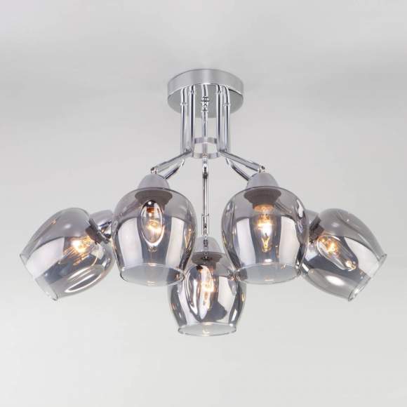 Потолочная люстра Евросвет Marci 30164/5 хром a047326