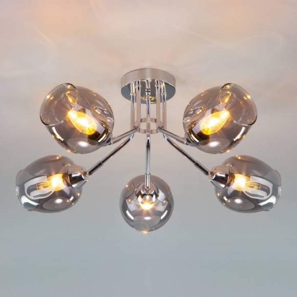 Потолочная люстра Евросвет Marci 30164/5 хром a047326
