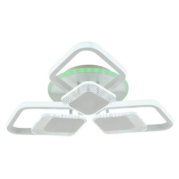 Светодиодная диммируемая люстра с ПДУ Profit Light 5893/3+3B WHT 108W+6,5W RGB Светодиодная диммируемая люстра с ПДУ Profit Light 5893/3+3B WHT 108W+6,5W RGB