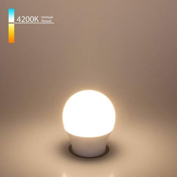 Светодиодная лампа E27 7W 4200К (белый) G45 Elektrostandard BLE2731 (a048663)