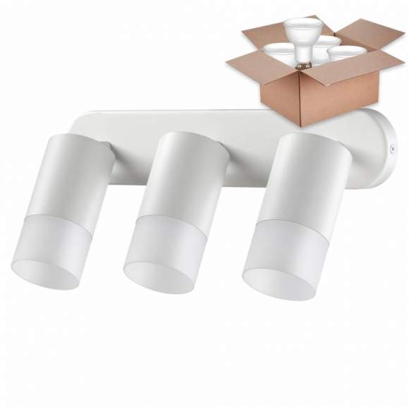 Спот с лампочками Novotech Flax 370740+Lamps Gu10