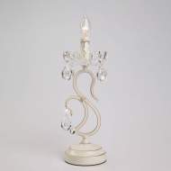 Настольная лампа Eurosvet 12205/1T белый Strotskis Настольная лампа Eurosvet 12205/1T белый Strotskis