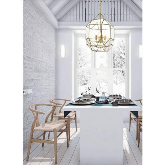 Подвесная люстра Favourite Quadratum с поддержкой Маруя 1948-4P-М