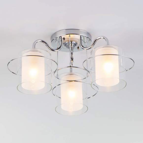 Потолочная люстра Eurosvet Darcy a044959 30160/3 хром Потолочная люстра Eurosvet Darcy a044959 30160/3 хром