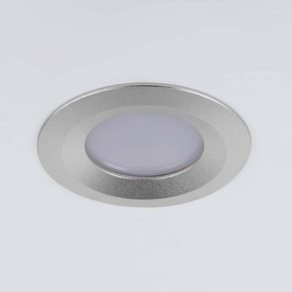 Встраиваемый светильник Elektrostandard 110 MR16 серебро (a053334) Встраиваемый светильник Elektrostandard 110 MR16 серебро (a053334)