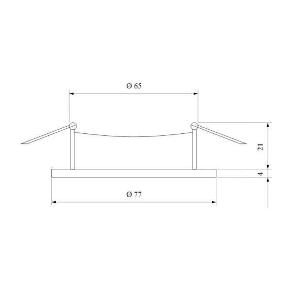 Встраиваемый светильник Elektrostandard 110 MR16 серебро (a053334) Встраиваемый светильник Elektrostandard 110 MR16 серебро (a053334)