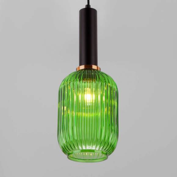Подвесной светильник Евросвет Bravo 50181/1 зеленый a045116