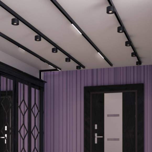 Трековый светильник 24W 4000К для магнитного шинопровода Shino Novotech 358541 Трековый светильник 24W 4000К для магнитного шинопровода Shino Novotech 358541