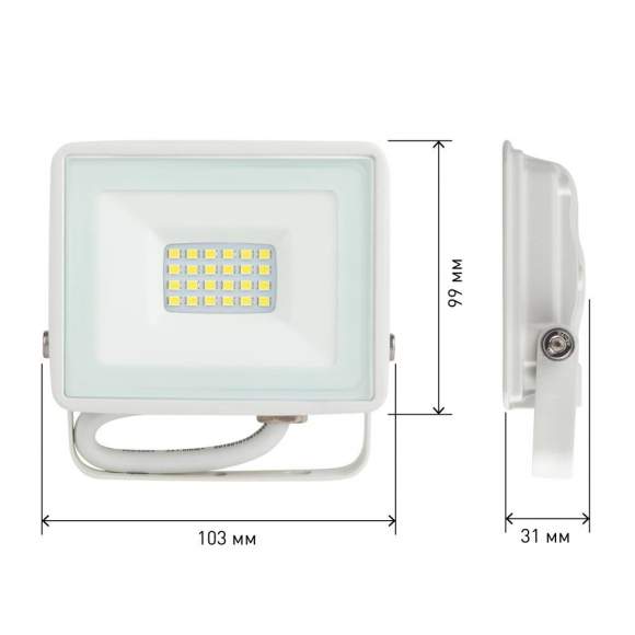 Прожектор светодиодный уличный Эра LPR-023-W-65K-030 (Б0054641) Прожектор светодиодный уличный Эра LPR-023-W-65K-030 (Б0054641)