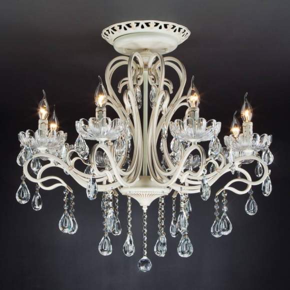 Подвесная люстра Eurosvet 12205/8 белый Strotskis