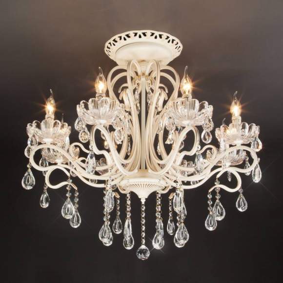 Подвесная люстра Eurosvet 12205/8 белый Strotskis