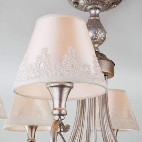 60069/8 серебро Потолочная люстра ЕВРОСВЕТ Incanto