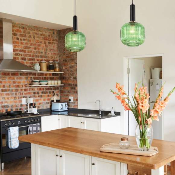 Подвесной светильник Евросвет Bravo 50182/1 зеленый a045111