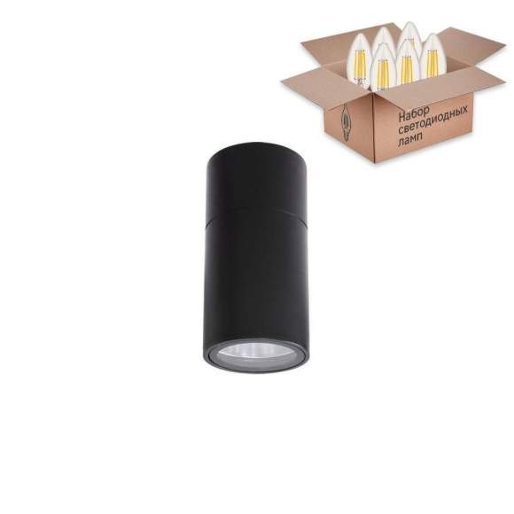 Накладной светильник Crystal Lux с лампочкой CLT 138C180 BL+Lamps E27 Свеча Накладной светильник Crystal Lux с лампочкой CLT 138C180 BL+Lamps E27 Свеча