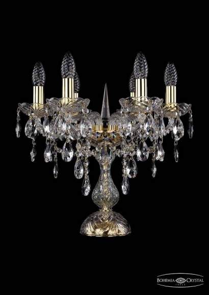 1415L/6/141-39/G Настольная лампа Bohemia Ivele Crystal