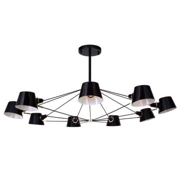 Люстра на штанге с лампочками Favourite Eimer 1512-9P+Lamps E14 P45