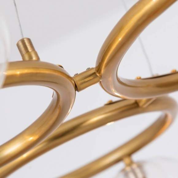 Подвесная люстра Arte Lamp Albus с поддержкой Алиса A7780SP-9AB-A