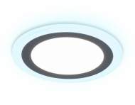 Встраиваемый точечный светильник с подсветкой Ambrella light Downlight DCR365