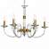 Подвесная люстра с хрусталем Glass Stilfort 1050/03/06P