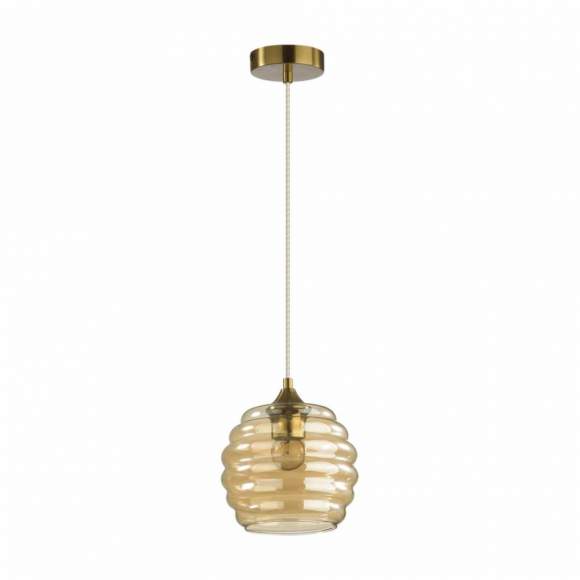 Подвесной светильник с лампочкой Lumion Monty 5285/1+Lamps E27 P45