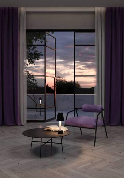 Настольная лампа с аккумулятором Maytoni Tet-a-tet MOD104TL-3AB3K Настольная лампа с аккумулятором Maytoni Tet-a-tet MOD104TL-3AB3K