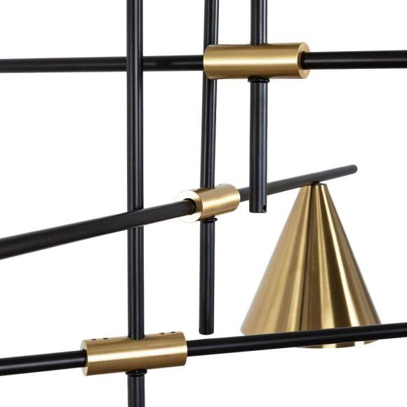 Люстра на штанге Arte Lamp Jacob A7029PL-9BK Люстра на штанге Arte Lamp Jacob A7029PL-9BK