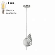 Подвесной светильник Odeon Light Jungle с лампочкой 4865/1A+Lamps E14 Свеча