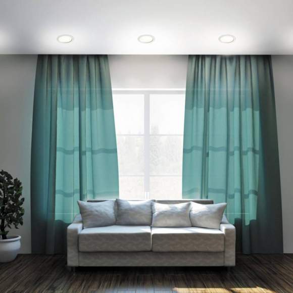 Встраиваемый светодиодный светильник IP44 (драйвер в комплект не входит) Novotech Drum 358306