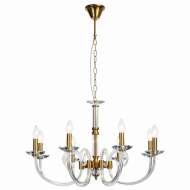 Подвесная люстра с хрусталем Glass Stilfort 1050/03/08P