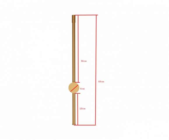 Настенный светодиодный светильник Kink Light Локи 08423-60,19(3000K) (20104)